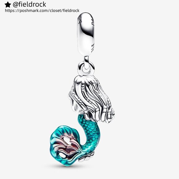 Pandora Disney The Little Mermaid Ariel Dangle Charm - Picture 2 of 5